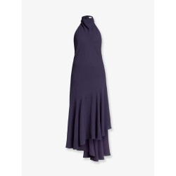Asym viscose long dress