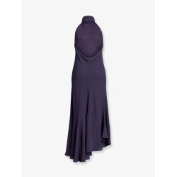 Asym viscose long dress