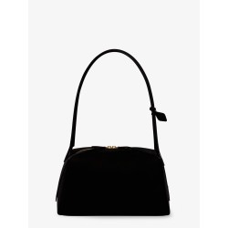 Le Bouledogue nubuck shoulder bag