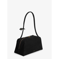 Le Bouledogue nubuck shoulder bag