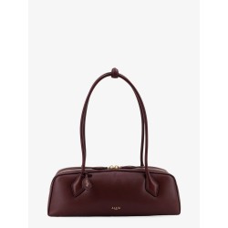 Le Teckel padded leather shoulder bag