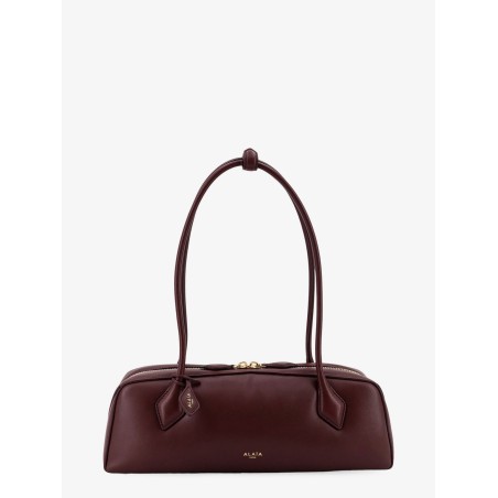 Le Teckel padded leather shoulder bag