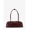 Le Teckel padded leather shoulder bag