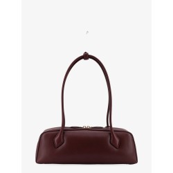Le Teckel padded leather shoulder bag