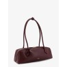 Le Teckel padded leather shoulder bag