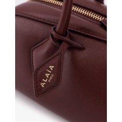 Le Teckel padded leather shoulder bag