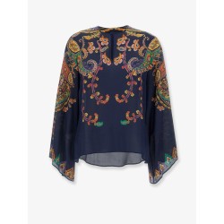 Multicolor silk shirt