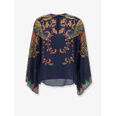 Multicolor silk shirt