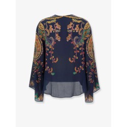 Multicolor silk shirt