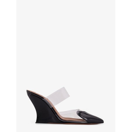 Le Coeur patent leather mule