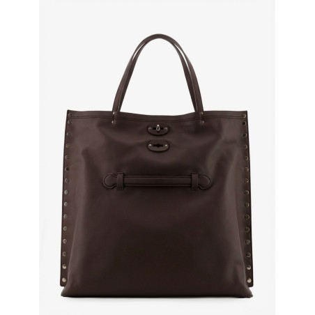 A Spasso leather shopping bag