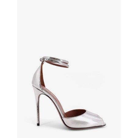 Laminated leather Vera sandals