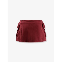 Cotton mini skirt