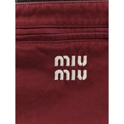 Cotton mini skirt