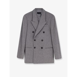 Manes wool blend double-breasted blazer
