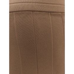 Lama viscose blend trousers