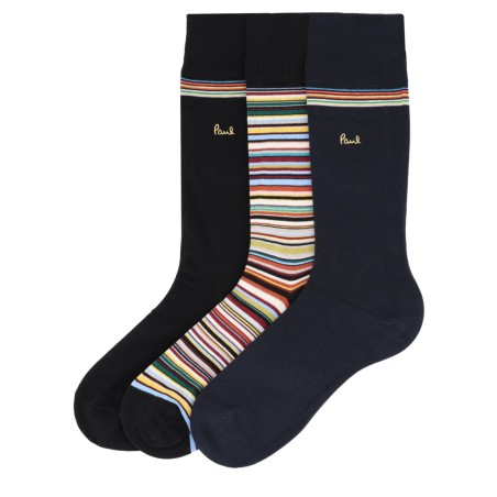 3-PACK SOCKS WITH LOGO