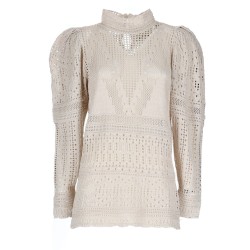 "DAHARA" CROCHET TOP