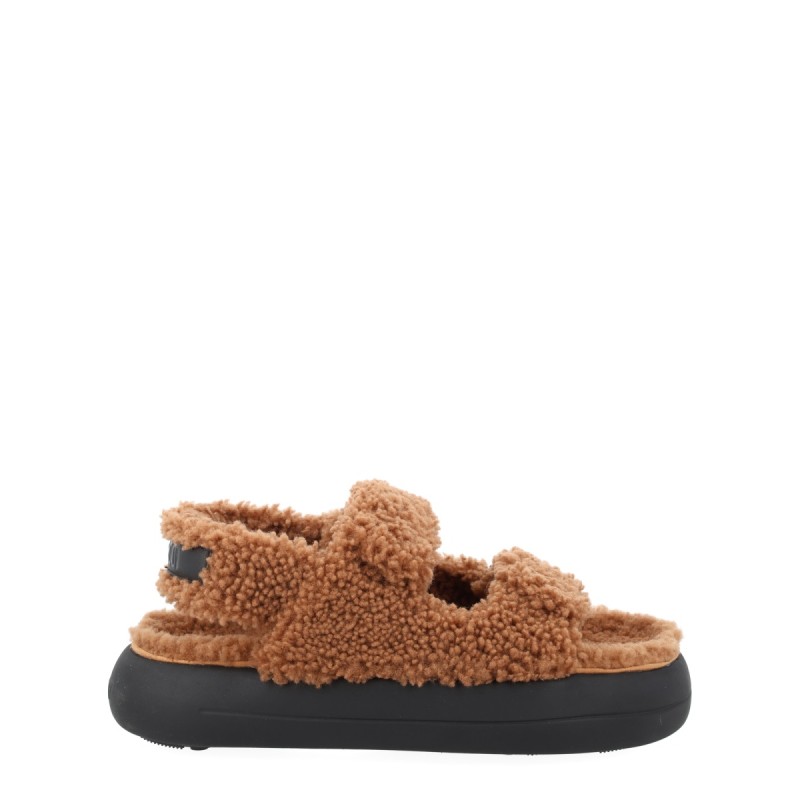 SHEARLING SANDAL