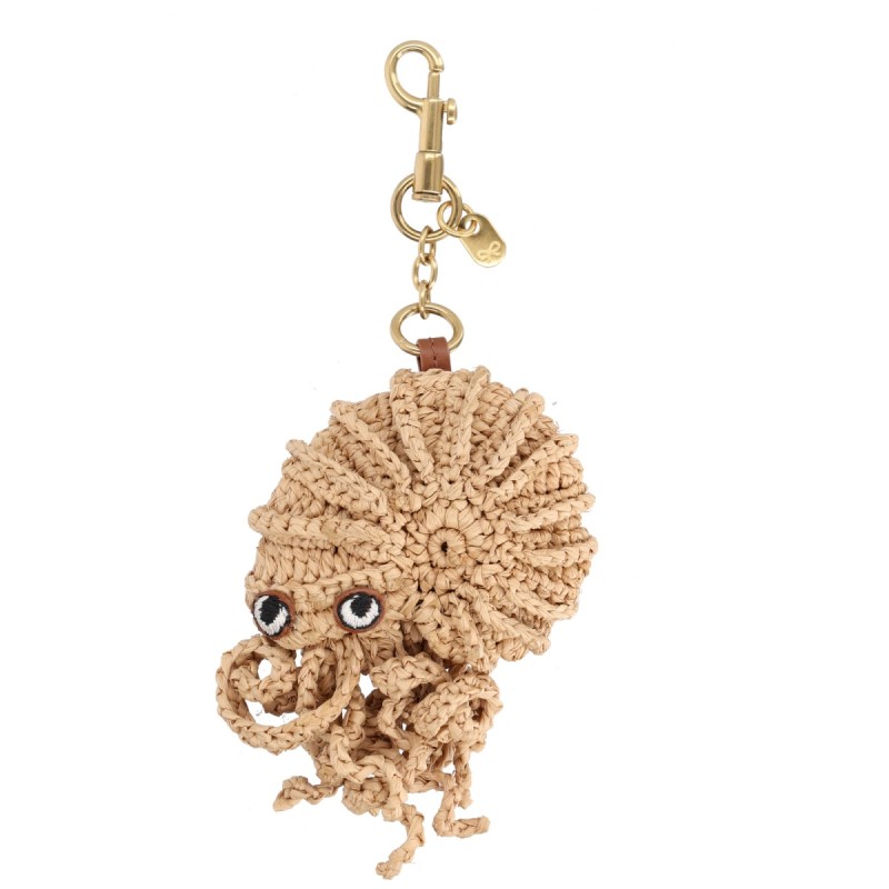 "HERMIT CRAB" KEYCHAIN CHARM