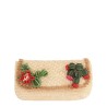 RAFFIA "CACTUS" CLUTCH BAG