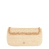 RAFFIA "CACTUS" CLUTCH BAG