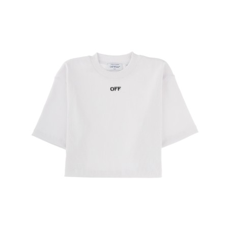 CROPPED T-SHIRT WITH LOGO