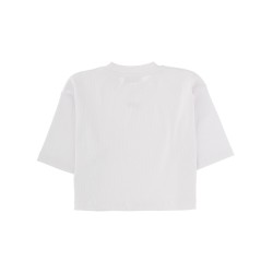 CROPPED T-SHIRT WITH LOGO