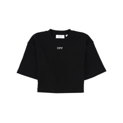 CROPPED T-SHIRT WITH LOGO