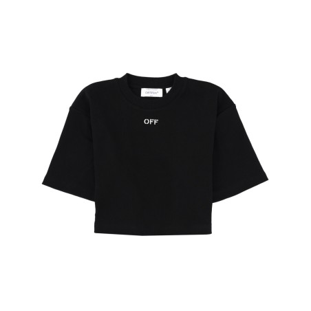 CROPPED T-SHIRT WITH LOGO