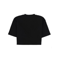 CROPPED T-SHIRT WITH LOGO