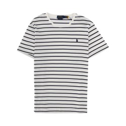 STRIPED LOGO T-SHIRT