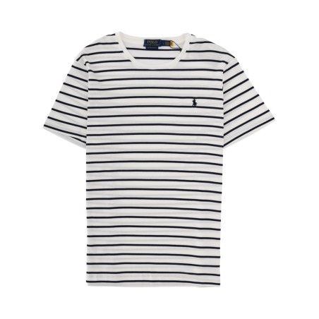 STRIPED LOGO T-SHIRT
