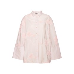 OVERSIZED SHIRT WITH FLORAL DETAILS