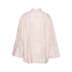OVERSIZED SHIRT WITH FLORAL DETAILS