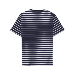 STRIPED LOGO T-SHIRT