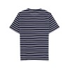STRIPED LOGO T-SHIRT