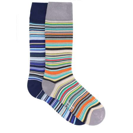 2-PACK STRIPED SOCKS