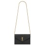 "CASSANDRE" CLUTCH BAG WITH CHAIN