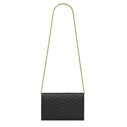 "CASSANDRE" CLUTCH BAG WITH CHAIN