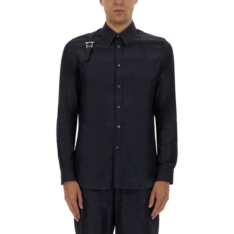 HARNESS SHIRT WITH T BUCKLE