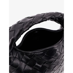 Mini Hop leather crossbody bag with Intrecciato pattern