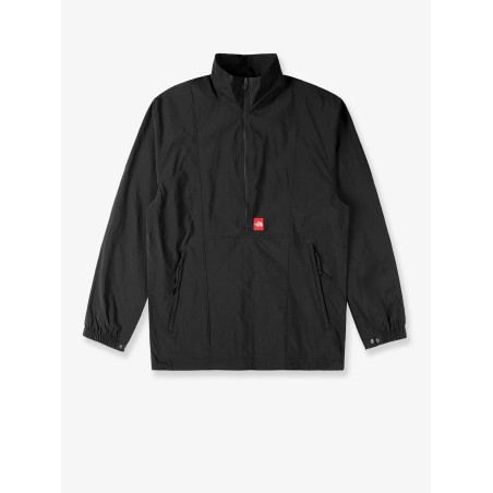 Nylon jacket with Logo patch