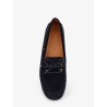 Suede loafers with Gomminos detail