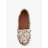 Indiana leather loafers with croco print
