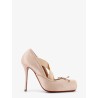 Cassia Nodo satin pumps
