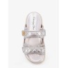 Dioract leather sandals