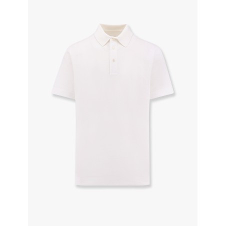 Piqué cotton polo shirt with 4g embroidery