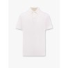 Piqué cotton polo shirt with 4g embroidery