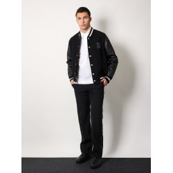 Piqué cotton polo shirt with 4g embroidery